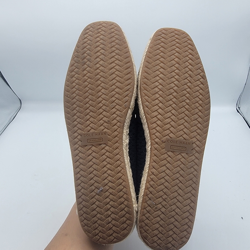Cole Haan Navy Blue Espadrille Flats - Picture 10 of 11